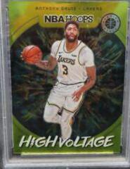 Anthony Davis Basketball Cards 2019 Panini Hoops Premium Stock High Voltage Prices