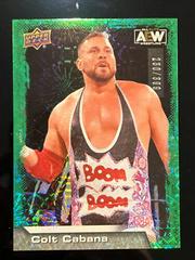 Colt Cabana [Green Pyro] #2 Wrestling Cards 2022 Upper Deck AEW Prices
