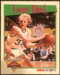 Larry Bird #319 Basketball Cards 1991 Hoops Prices
