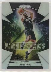 Chris Paul [Silver Prizm] Basketball Cards 2018 Panini Prizm Fireworks Prices