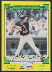 Jack Clark Baseball Cards 1982 Topps Drake's Big Hitters Prices