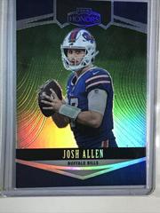 Josh Allen [Green] #2 Football Cards 2022 Panini Honors Prices