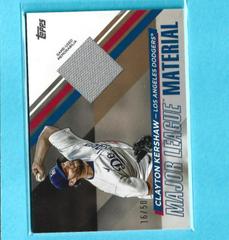 Clayton Kershaw [Gold] #MLM-CK Baseball Cards 2024 Topps Major League Material Prices