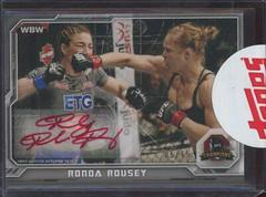 Ronda Rousey [Red Ink] Ufc Cards 2014 Topps UFC Champions Autographs Prices