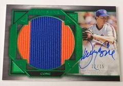 David Cone [Green] Baseball Cards 2022 Topps Five Star Autograph Jumbo Prime Prices
