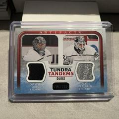 Jonathan Quick, Cal Petersen Hockey Cards 2023 Upper Deck Artifacts Tundra Tandems Prices