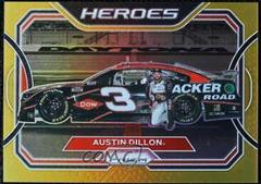 Austin Dillon [Gold] #H3 Racing Cards 2021 Panini Prizm Heroes Prices