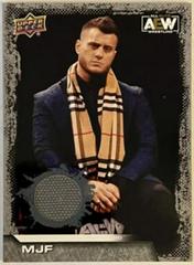 MJF [Mat Relic] Wrestling Cards 2022 Upper Deck AEW Prices