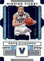 Donte DiVincenzo [Blue] Basketball Cards 2020 Panini Contenders Draft Picks Winning Tickets Prices