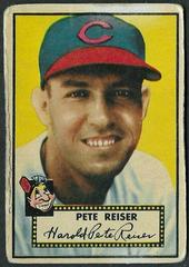 Pete Reiser [Gray Back] Baseball Cards 1952 Topps Prices