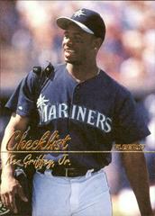 Ken Griffey Jr. [Checklist] #745 Baseball Cards 1997 Fleer Prices