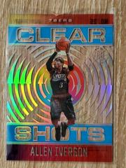 Allen Iverson #15 Basketball Cards 2020 Panini Illusions Clear Shots Prices