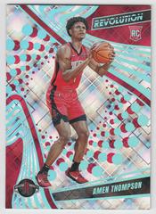 Amen Thompson [Cosmic Rookie] #101 Basketball Cards 2023 Panini Revolution Prices