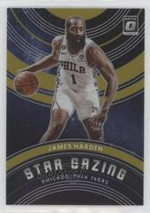 James Harden [Gold] #11 Basketball Cards 2022 Panini Donruss Optic Star Gazing Prices