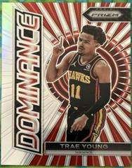 Trae Young [Silver Prizm] Basketball Cards 2023 Panini Prizm Dominance Prices