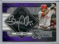 Bobby Abreu [Purple] #SS-BA Baseball Cards 2022 Topps Five Star Silver Signatures Prices