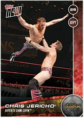Chris Jericho #15 Wrestling Cards 2016 Topps Now WWE Prices