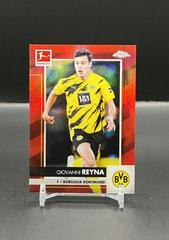 Giovanni Reyna [Red Refractor] Soccer Cards 2020 Topps Chrome Bundesliga Prices