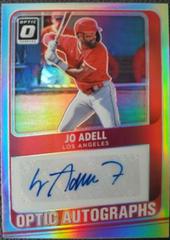Jo Adell [Holo] #OA-JA Baseball Cards 2021 Panini Donruss Optic Autographs Prices