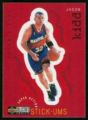 Jason Kidd Basketball Cards 1997 Collector's Choice Super Action Stick Ums Prices
