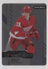 Moritz Seider #CG-34 Hockey Cards 2021 Upper Deck Synergy Cast for Greatness Prices
