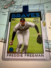 Freddie Freeman #86B-12 Baseball Cards 2021 Topps 1986 35th Anniversary Prices