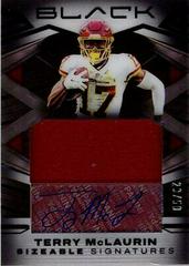 Terry McLaurin #SSJ-TML Football Cards 2022 Panini Black Sizeable Signatures Jersey Prices