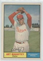 Art Mahaffey Baseball Cards 1961 Topps Prices