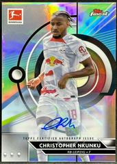 Christopher Nkunku Soccer Cards 2022 Topps Finest Bundesliga Autographs Prices