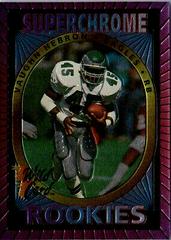 Vaughn Hebron Football Cards 1993 Wild Card Superchrome Rookies Prices