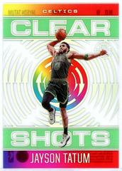 Jayson Tatum [Emerald] #9 Basketball Cards 2020 Panini Illusions Clear Shots Prices