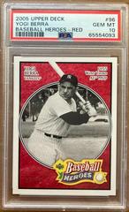 Yogi Berra [Red] #96 Baseball Cards 2005 Upper Deck Baseball Heroes Prices