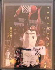 Chris Webber [Electric Court] Basketball Cards 1993 Upper Deck SE Prices