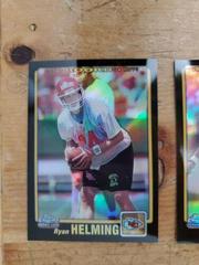 Ryan Helming [Black Refractor] #309 Football Cards 2001 Topps Chrome Prices