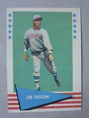 Jim Vaughn #82 Baseball Cards 1961 Fleer Prices