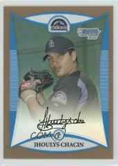 Jhoulys Chacin [Refractor] Baseball Cards 2008 Bowman Chrome Prospects Prices