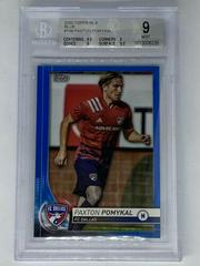 Paxton Pomykal [Blue] Soccer Cards 2020 Topps MLS Prices