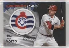 Joey Votto [Black] Baseball Cards 2022 Topps City Flag Patch Relics Prices