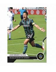 Javier Hernandez Soccer Cards 2021 Topps Now MLS Prices