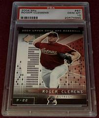 Roger Clemens #87 Baseball Cards 2004 Spx Prices