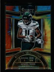 Denzel Mims [Tie-Dye Prizm] Football Cards 2020 Panini Select Rookie Selections Prices