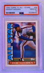 Dwight Gooden #58 Baseball Cards 1990 Topps TV All Stars Prices