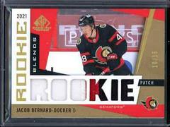 Jacob Bernard Docker [Patch] Hockey Cards 2021 SP Game Used Rookie Blends Prices