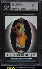 Kevin Durant [Black Refractor] #102 Basketball Cards 2006 Finest Prices