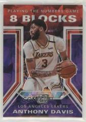 Anthony Davis [Red Cracked Ice] Basketball Cards 2019 Panini Contenders Optic Playing the Numbers Game Prices