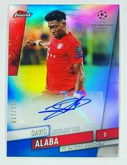 David Alaba #FA-DA Soccer Cards 2019 Finest UEFA Champions League Autographs Prices