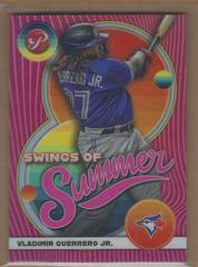 Vladimir Guerrero Jr. [Red] Baseball Cards 2023 Topps Pristine Swings of Summer Prices