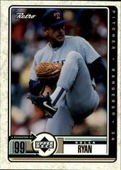 Nolan Ryan Baseball Cards 1999 Upper Deck Retro Prices