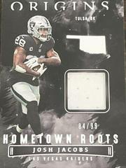 Josh Jacobs Football Cards 2022 Panini Origins Hometown Roots Prices
