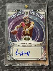 Sam Howell [Gold] #RVS-SH Football Cards 2022 Panini Illusions Rookie Vision Signatures Prices